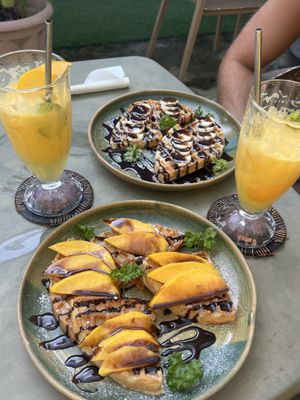   at Indiana vegan Cafe & Yoga in Langkawi