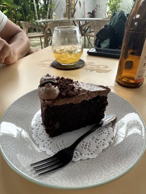 Schokokuchen  at Indiana vegan Cafe & Yoga in Langkawi