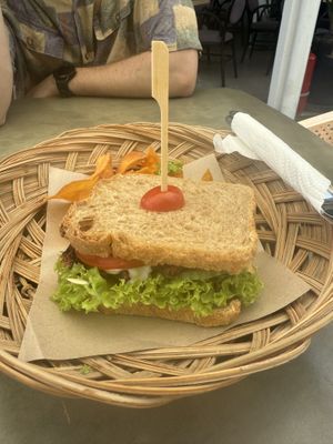   at Indiana vegan Cafe & Yoga in Langkawi