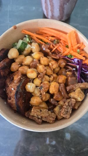 Buddha bowl (takeaway) at Indiana vegan Cafe & Yoga in Langkawi