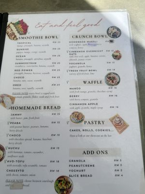   at Indiana vegan Cafe & Yoga in Langkawi