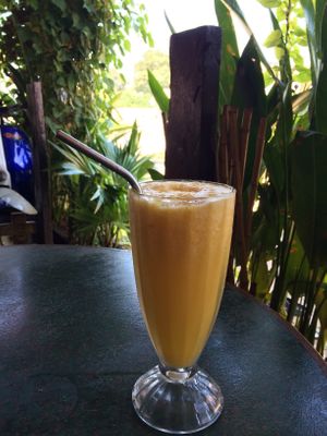 Orange NO Juice at Indiana vegan Cafe & Yoga in Langkawi