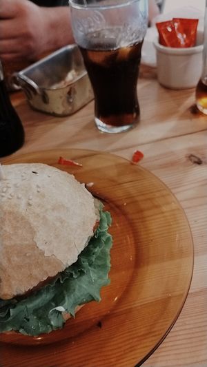Vegan burger at Melemele Burguer in Zarautz