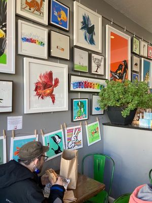 Dining area at Nature's Oasis in Lakewood