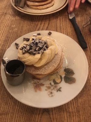 Chocolate and banana  at Nowhere Man in Brighton