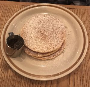 Beginners pancake (just maple)  at Nowhere Man in Brighton