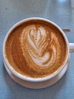 Oat Latte at Nowhere Man in Brighton