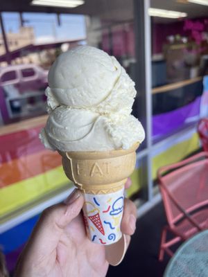 Piña Colada - so freaking good!! at Hawaiian Licks in Hilo