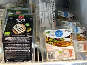 Tofu at Bomercado in Lisbon