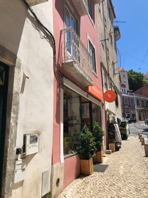 Store view at Bomercado in Lisbon