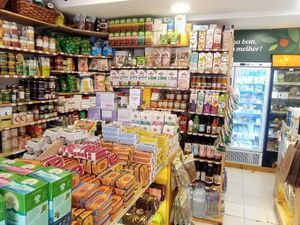 Interior at Bomercado in Lisbon