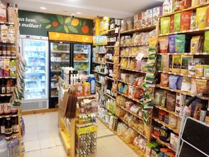 Interior at Bomercado in Lisbon