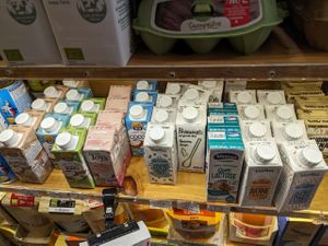 Mylks at Bomercado in Lisbon