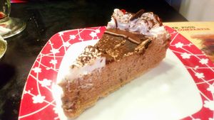 Cheesecake de chocolate at Mr. Food Vegan - Breña in Lima