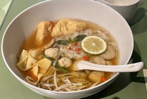 Tofu pho at Vege'ology in Beijing