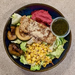 Tempeh Salad at Haakon - KINEX in Central Singapore
