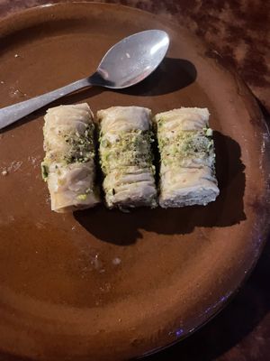 Vegan baklava  at El Attar Middle Eastern Grill in Toowoomba