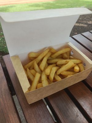 Hot chips  at El Attar Middle Eastern Grill in Toowoomba