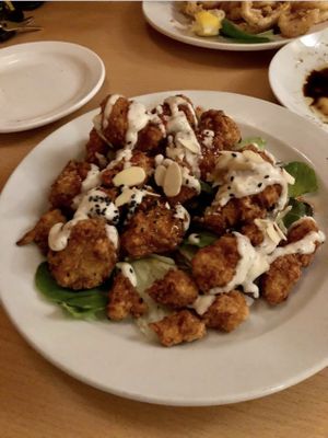 Crispy Cauliflower Wings with Sweet Chile & Ranch Dip  at Paliotti's Italian Restaurant in Maple Ridge