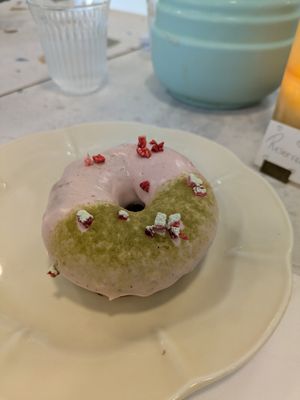Strawberry matcha at Bake My Day in Copenhagen