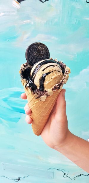 Our 100% vegan and delicious Ice cream cones is served from May to September every year! at Bake My Day in Copenhagen