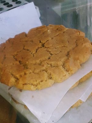 Vegan peanutbutter cookie at Bake My Day in Copenhagen