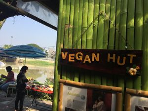 Have cooking class or daily rent for vegan uses.  at Galare Guesthouse Veggie Hut - Maybe closed in Chiang Mai