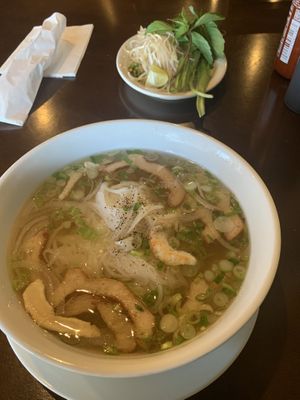 You can add your own veggies/chikn & vegan shrim at LaTaste - Vietnamese Cuisine in Prattville