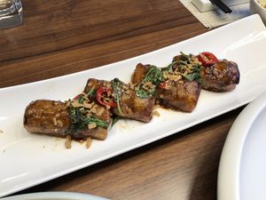 eggplant at Elefant BaoPu Vegetarian in Dalian