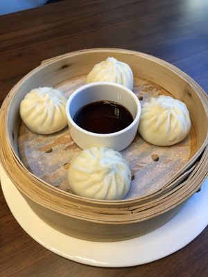 dumplings at Elefant BaoPu Vegetarian in Dalian