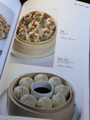 menu at Elefant BaoPu Vegetarian in Dalian