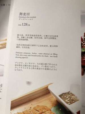 cutlet menu at Elefant BaoPu Vegetarian in Dalian