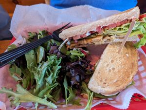 Vegan BLT at Mellow Minded in Harrisburg