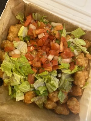 Nacho tatter tots😄 at Kayak Kafe - Midtown in Savannah