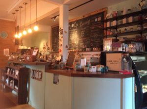 Very charming little cofffee shop w vegan options at Cafe MJ et Cie in Saint-jean-sur-richelieu