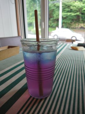 Butterpea drink! at Bananeira in Yokohama