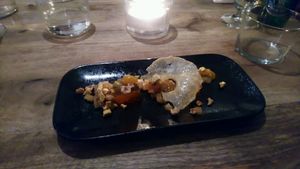 4th course (dessert) at Concours in Utrecht