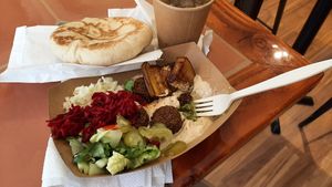 Yalla yalla! at Yalla Vermont in Brattleboro