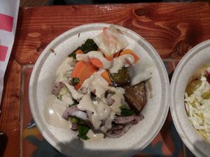 hummus bowl at Yalla Vermont in Brattleboro