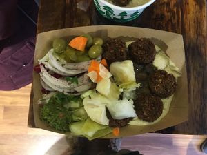 Yalla yalla at Yalla Vermont in Brattleboro