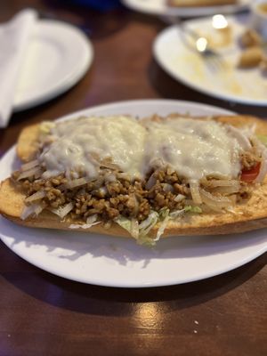 Tempeh hoagie (no peppers no mushrooms)  at Mellow Mushroom - International Dr in Orlando