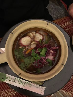 ramen soup at Terra Restaurant in Sagres