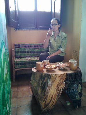 Desayunos, opción vegetariana. at KIPI Natural in Latacunga