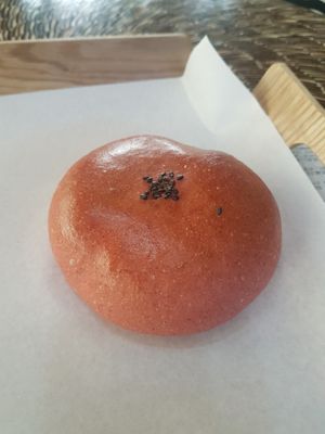 Red bean bread  at Milhanjum 밀한줌 - Jungang Station in Busan