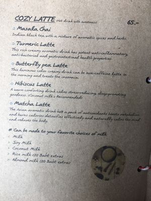 Lattes at Everflow in Koh Chang