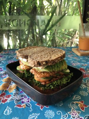 Savoury sandwich  at Everflow in Koh Chang