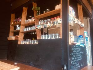 Lovely cafe - view from our table at Everflow in Koh Chang