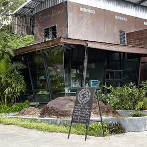 Outside Everflow Cafe at Everflow in Koh Chang