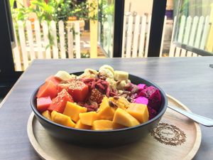Fruit plate at Everflow in Koh Chang