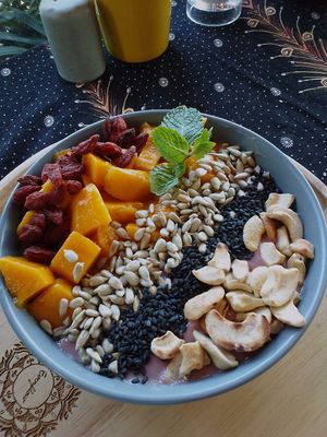 Mixed Berry Bowl (Vegan is optional) at Everflow in Koh Chang